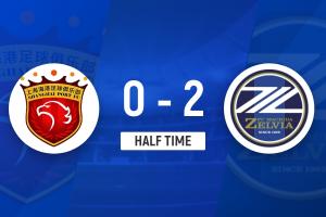 半场-傅欢乌龙相马勇纪破门 上海海港0射正暂0-2町田泽维亚