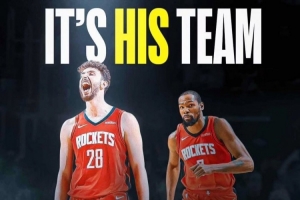 申京进化！美媒谈火箭：若KD只是二号武器 那这支球队会非常致命