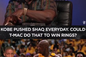 泰伦卢反驳“麦迪搭档沙克也能夺冠”的言论： 科比一直鞭策奥胖，他能做到吗